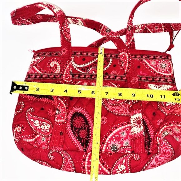 VERA BRADLEY "Mesa Red" Medium Tote - Picture 5 of 6